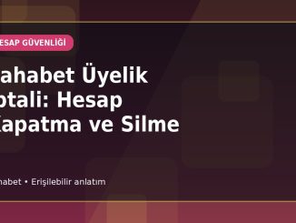 Sahabet Üyelik İptali: Hesap Kapatma ve Silme kapak görseli