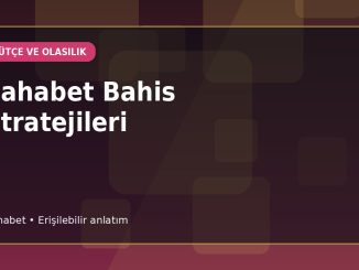 Sahabet Bahis Stratejileri kapak görseli